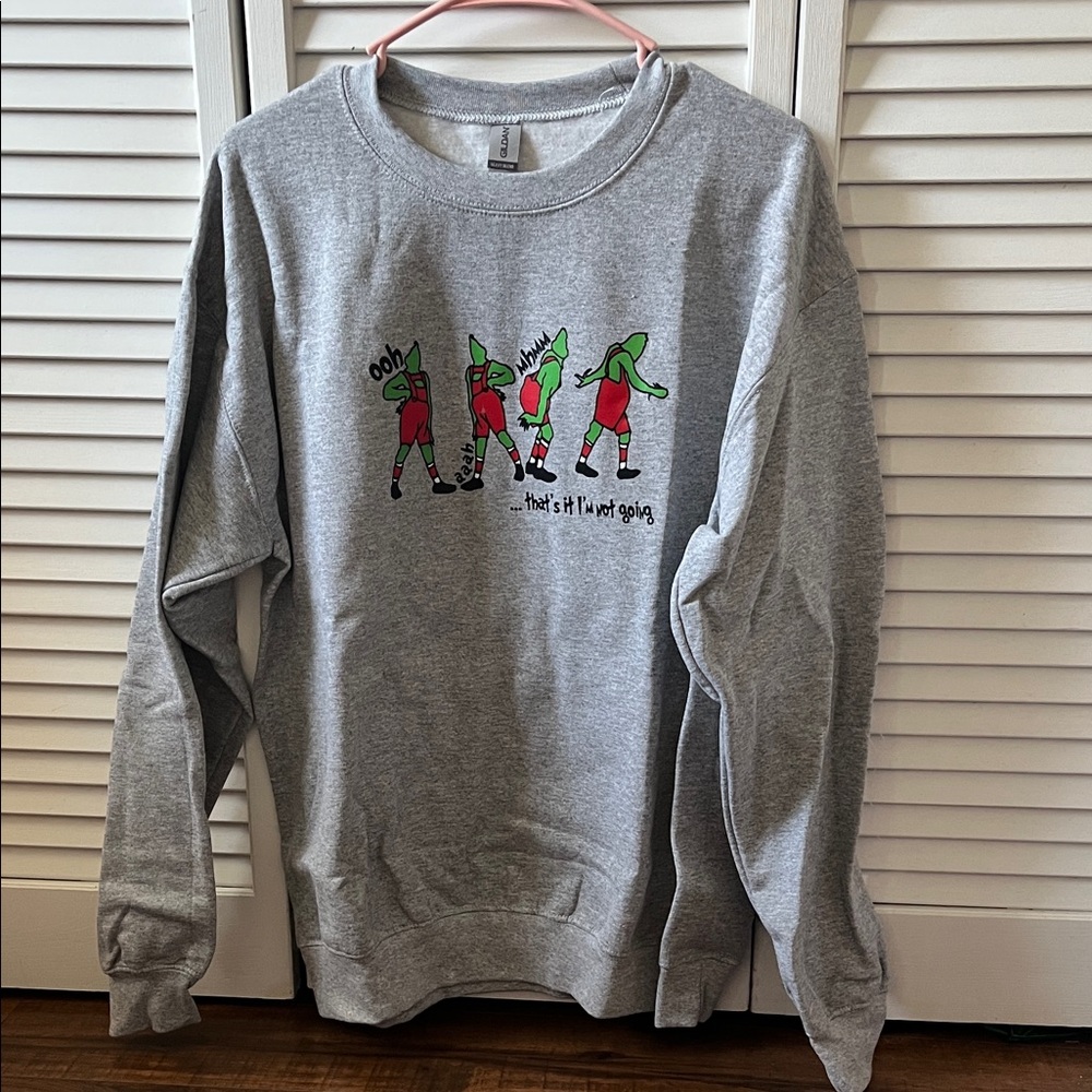 “Grinch” Inspired Graphic Crewneck Sweatshirt